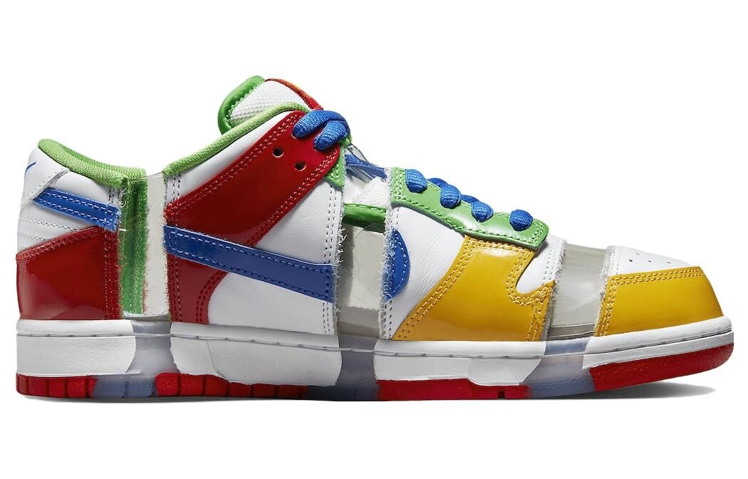 

Кроссовки Nike SB Dunk Low Sandy Bodecker, белый/желтый/синий (Размер 39 RU)