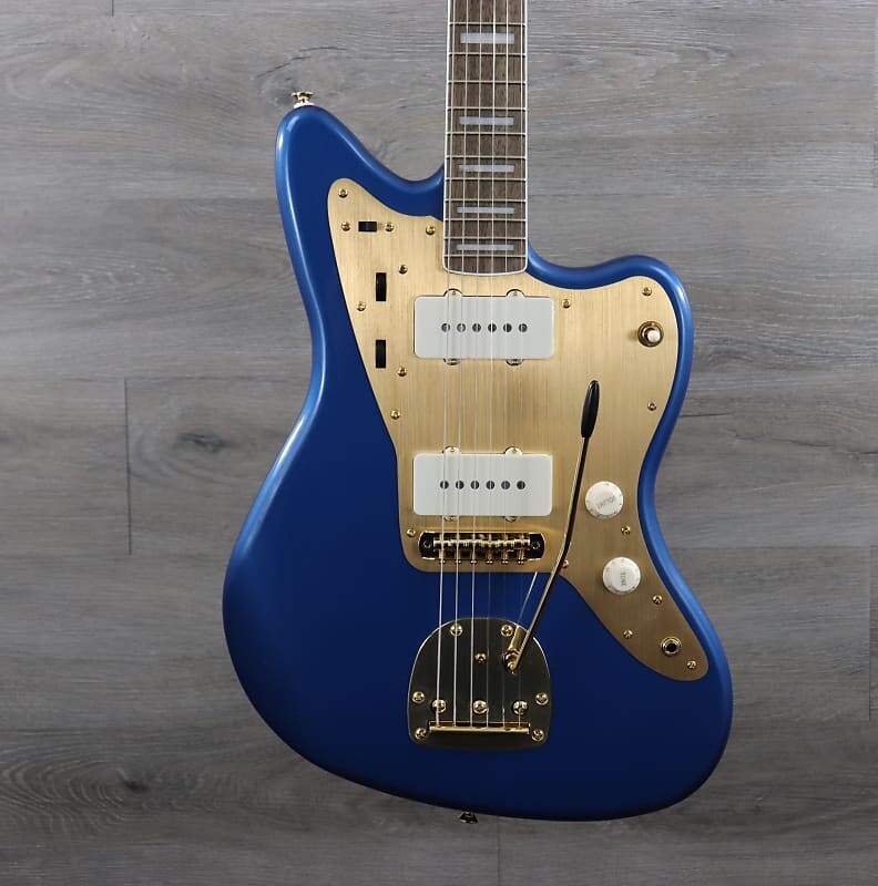 

Гитара Squier 40th Anniversary Gold Edition Jazzmaster Lake Placid Blue