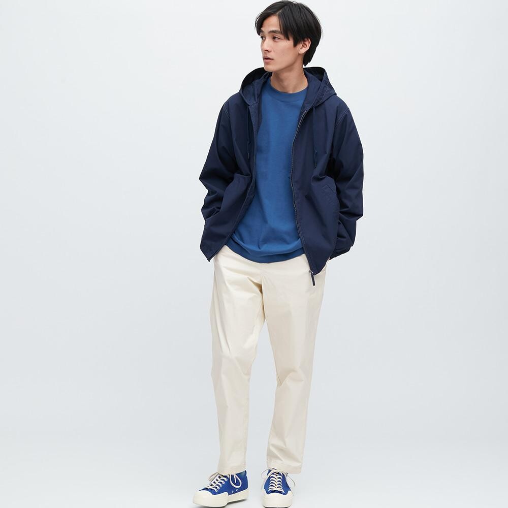 

Эластичные укороченные брюки унисекс Uniqlo, молочный