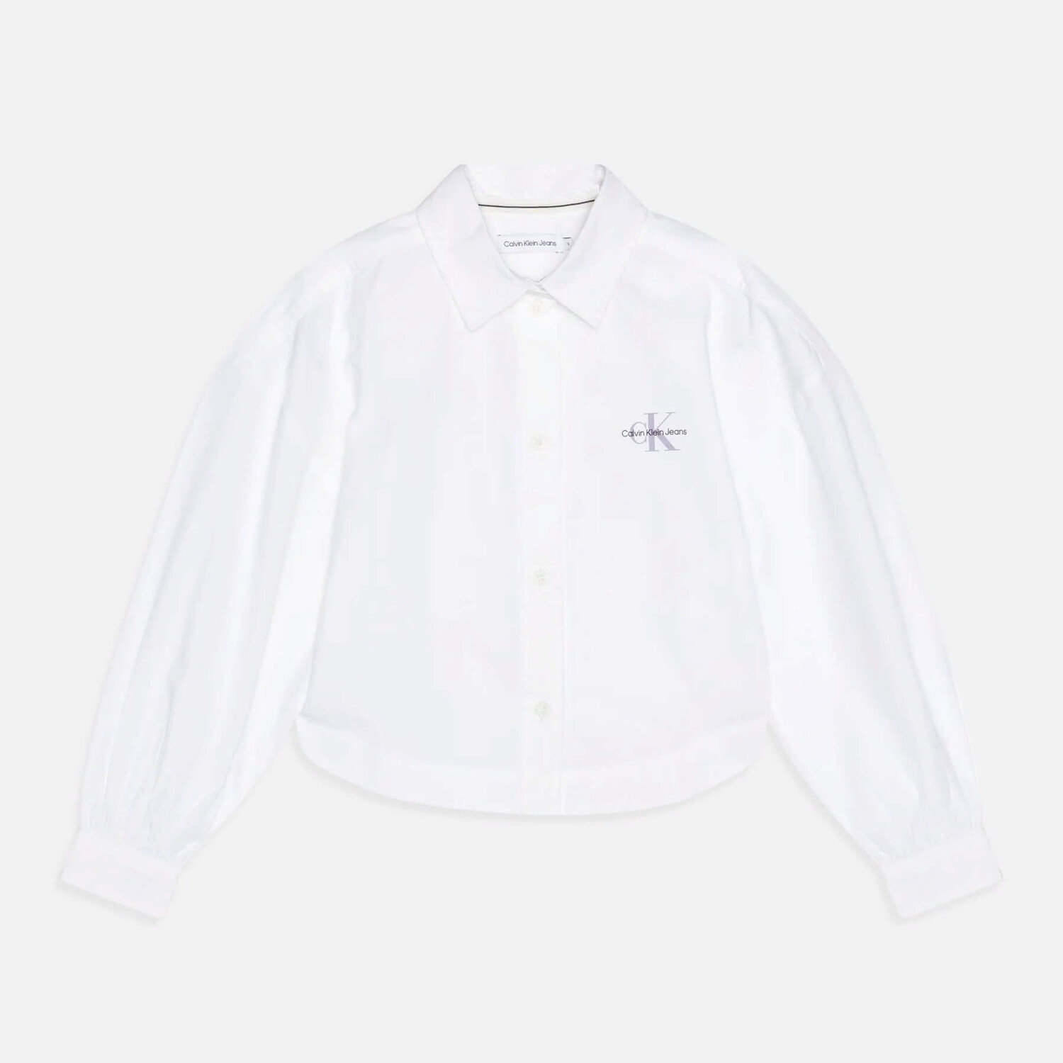 

Блузка для девочки Calvin Klein Jeans Oversize, белый