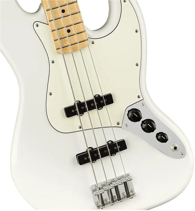 

Fender Player Jazz Bass, кленовый гриф, полярно-белый Player Jazz Bass, Maple Fingerboard, Polar White