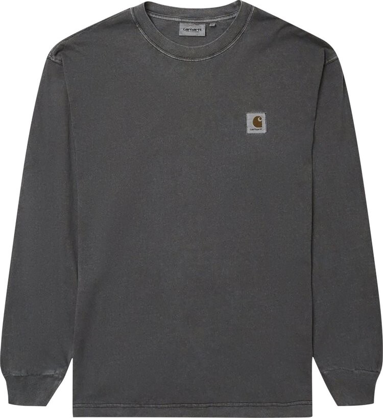 

Футболка Carhartt WIP Long-Sleeve Nelson T-Shirt 'Black', черный