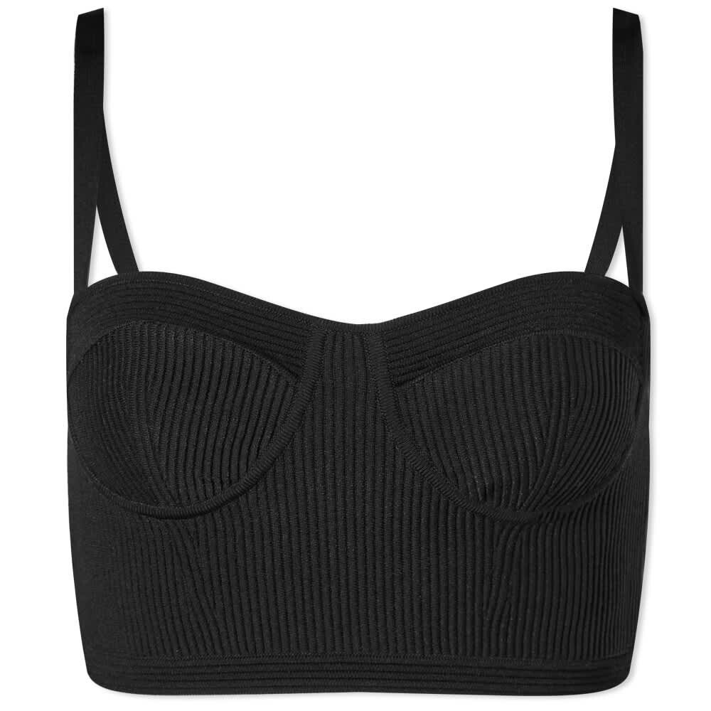 

Футболка Alexander McQueen Bra Top