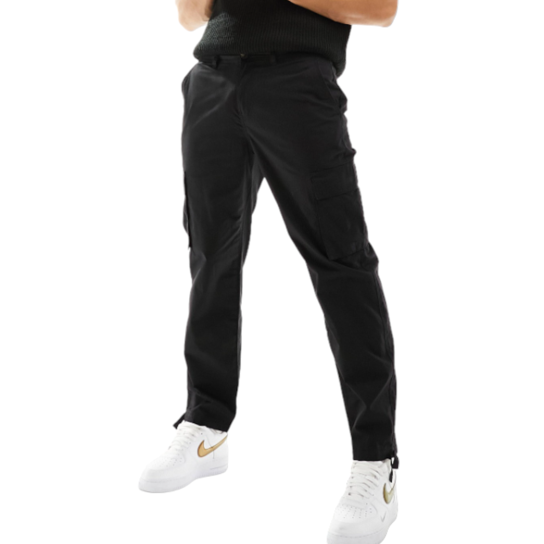 Брюки New Look Ripstop Cargo, черный брюки карго мужские тактические камуфляжные штаны в стиле милитари повседневные боевые штаны водоотталкивающие брюки ripstop 5xl весна осень