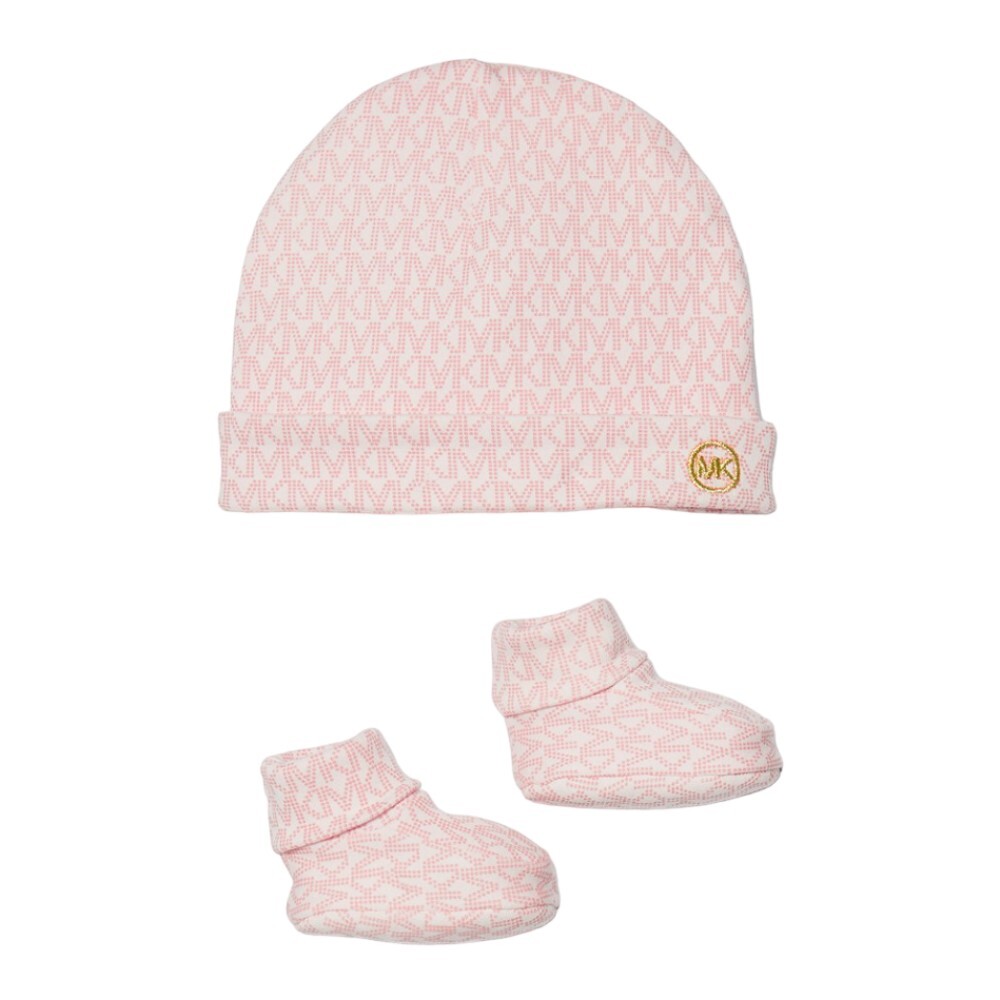 

Комплект для новорожденных, 2 предмета, Michael Kors Kids, светло-розовый
