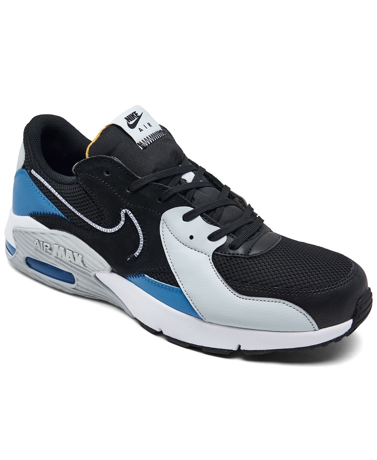 

Мужские повседневные кроссовки air max excee от finish line Nike, черно-белый