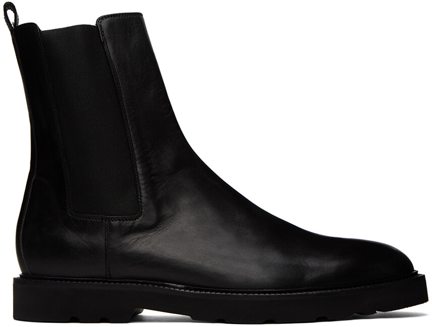 

Черные ботинки челси Elton Paul Smith, Черный