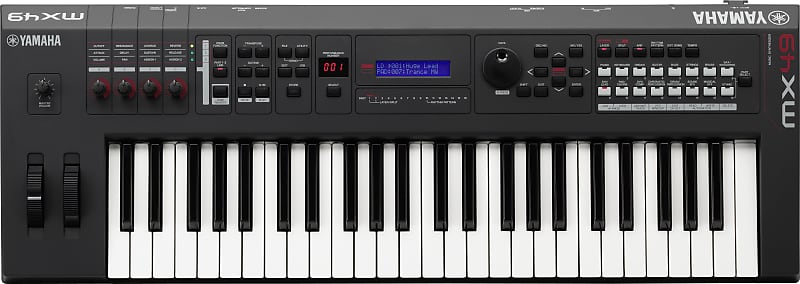 цена Yamaha MX49BK 49-клавишный синтезатор, черный