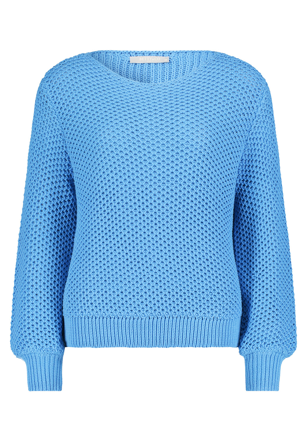 

Свитер BETTY & CO Strick mit Struktur, цвет Silver Lake Blue
