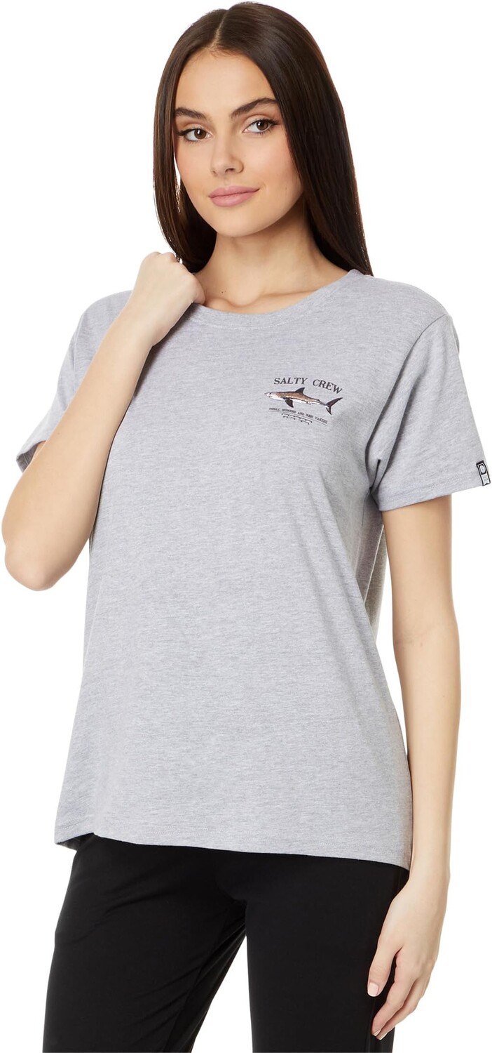 

Футболка Salty Crew Bruce Boyfriend Short Sleeve Tee, цвет Athletic Heather