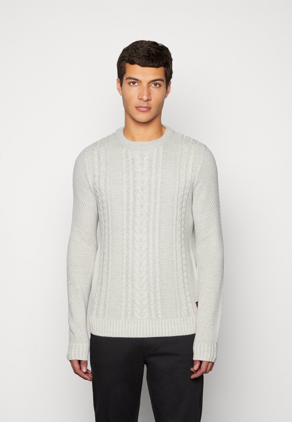 

Свитер JJCRAIG CREW NECK Jack & Jones, белый