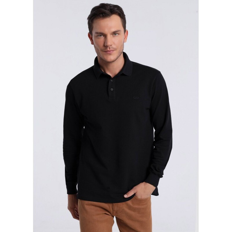 

Поло Lois Jeans Basic, черный