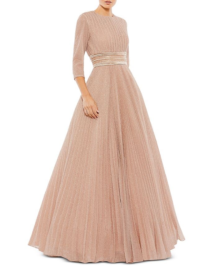 

мерцающее бальное платье Mac Duggal
