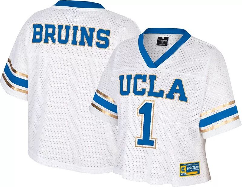 

Colosseum Женское белое укороченное джерси UCLA Bruins UCLA Bruins
