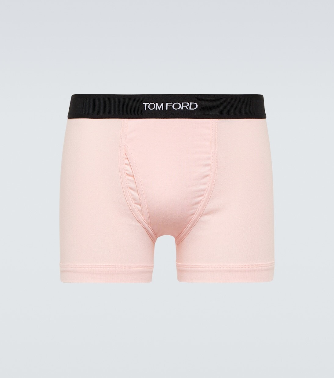 

Боксеры из хлопкового джерси с логотипом Tom Ford, розовый