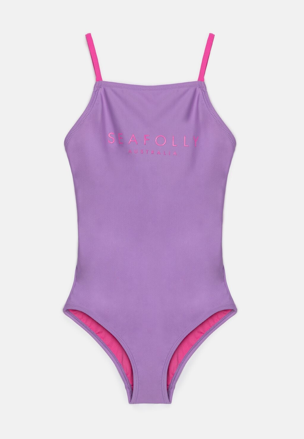 

Купальник Summer Solstice Square Neck One Piece Seafolly, цвет orchid