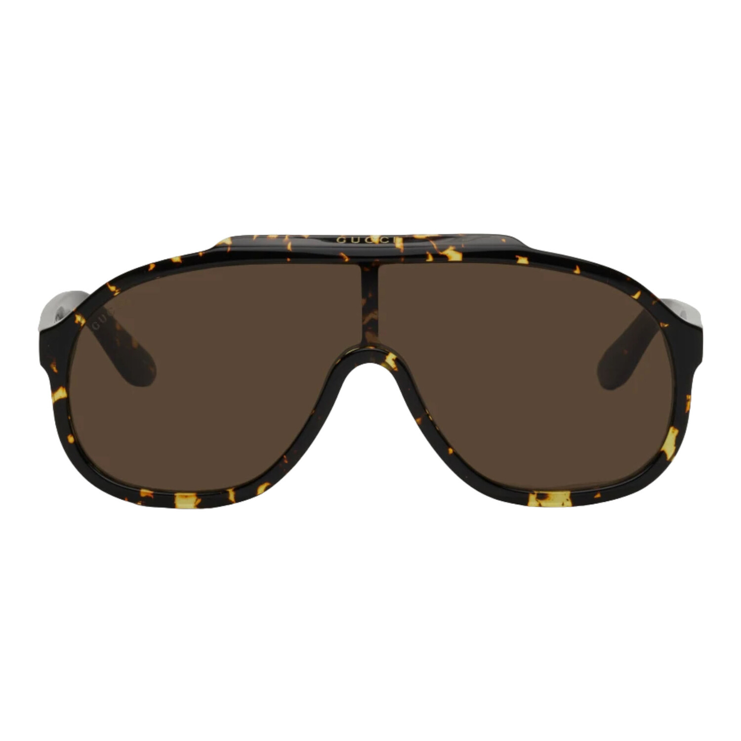 

Солнцезащитные очки Gucci Tortoiseshell Havana, коричневый