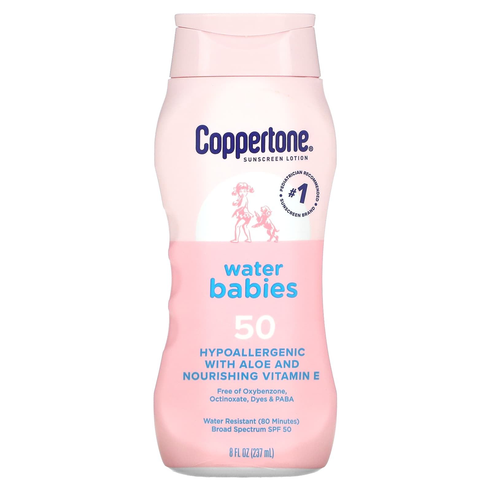 Солнцезащитный Лосьон Coppertone Water Babies SPF 50, 237 мл coppertone солнцезащитный лосьон water babies spf 50 237 мл 8 жидк унций