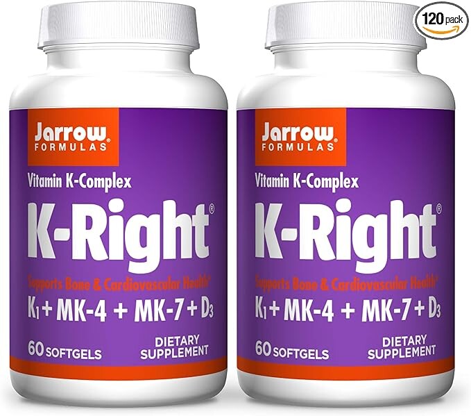 

Jarrow Formulas K-Right - 60 мягких таблеток, упаковка из 2 штук