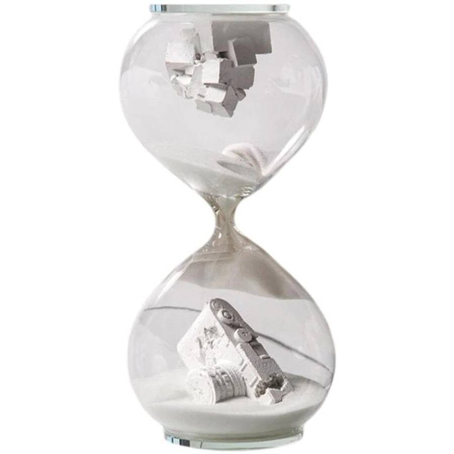 

Скульптура Daniel Arsham Hourglass, белый