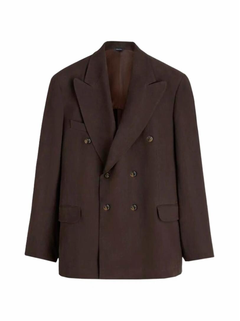 

Двубортный льняной пиджак Loro Piana