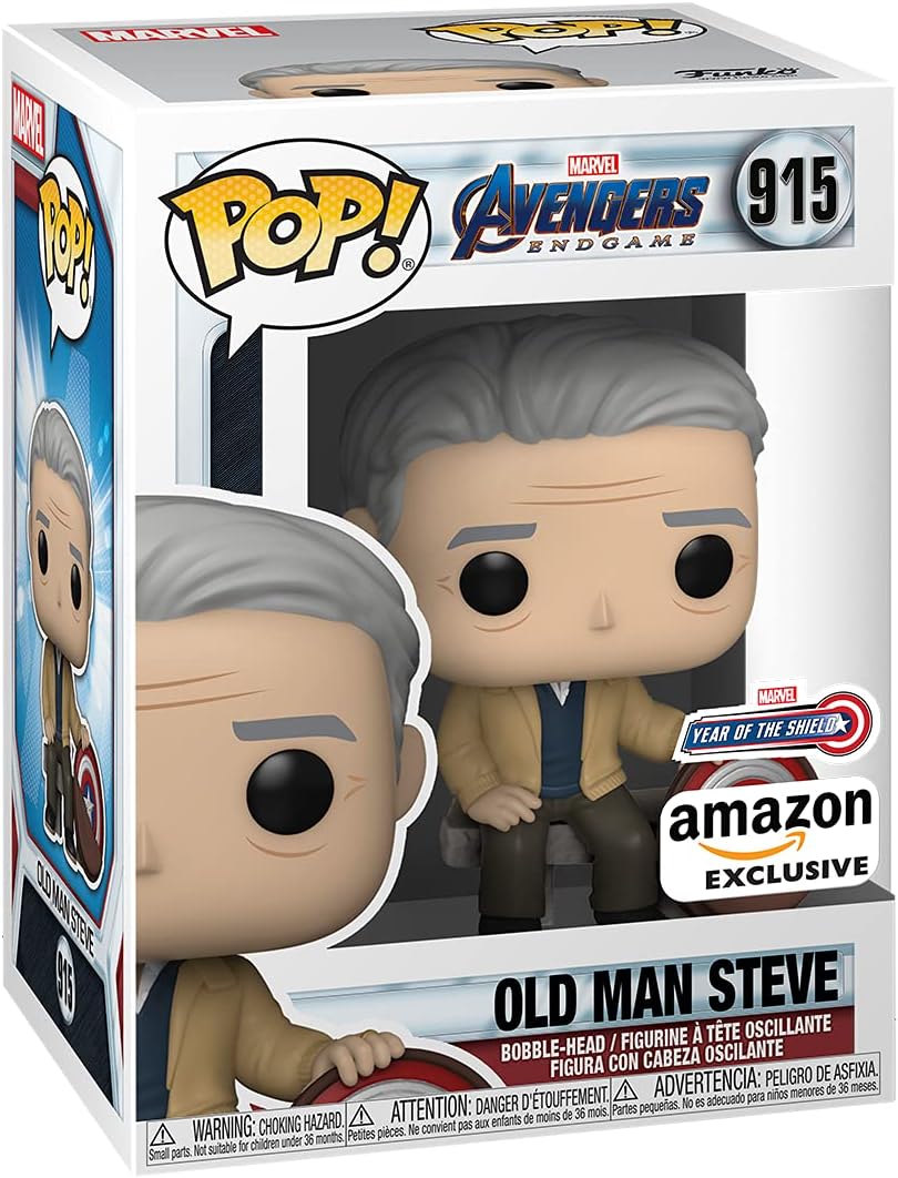 Фигурка Funko Pop! Marvel: Year of The Shield - Old Man Steve, Amazon Exclusive