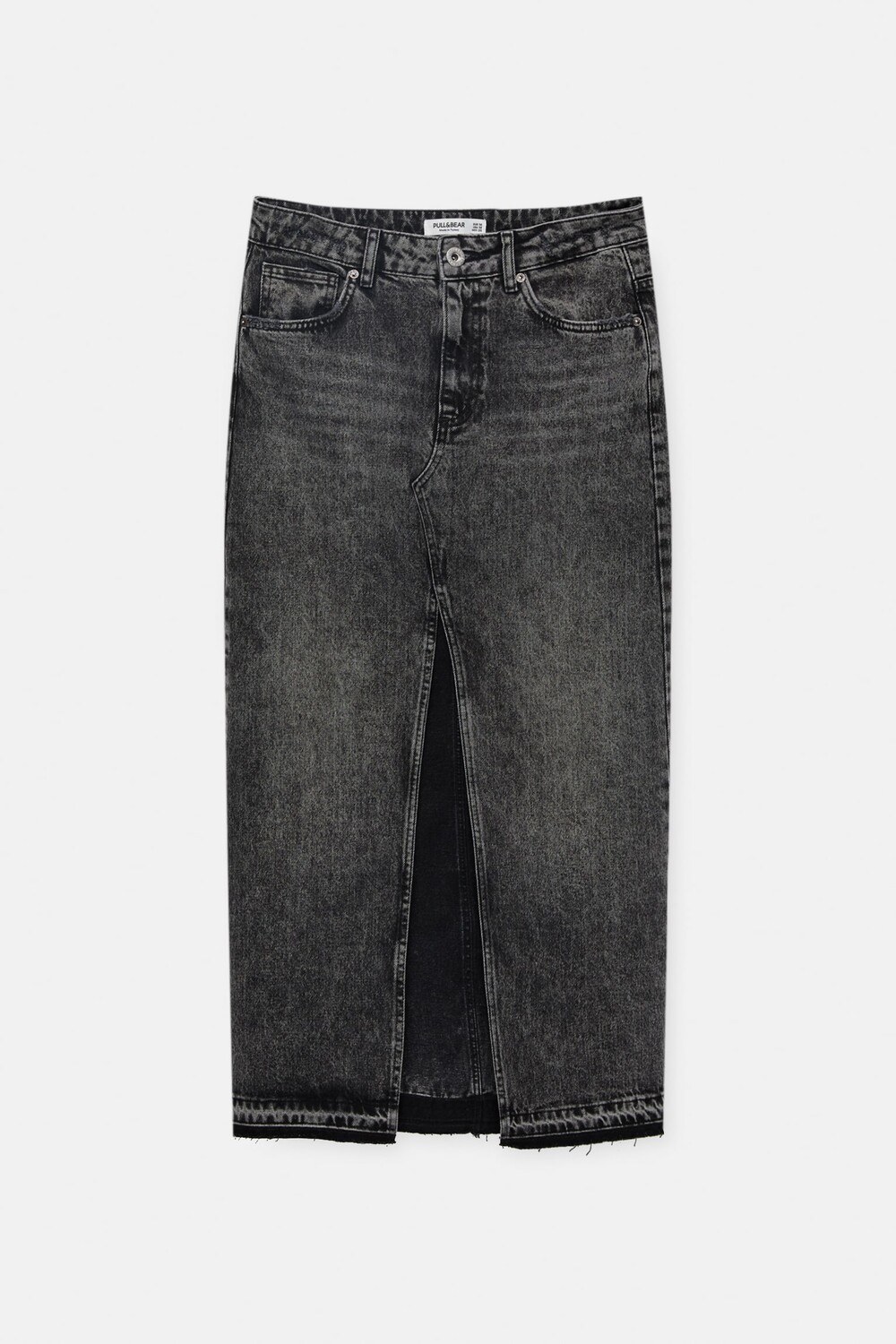 

Юбка Pull&Bear Denim, темно-серый