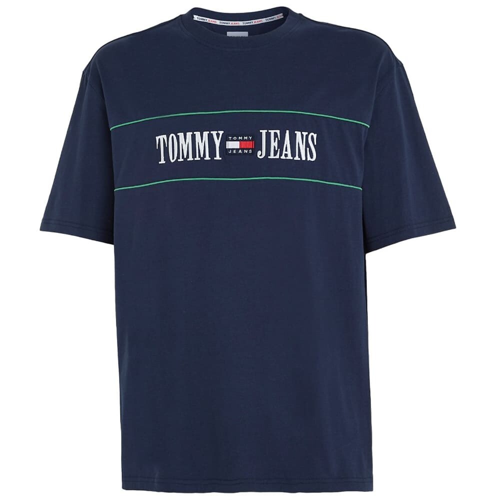 

Футболка Tommy Jeans Retro Logo Skater, темно-синий