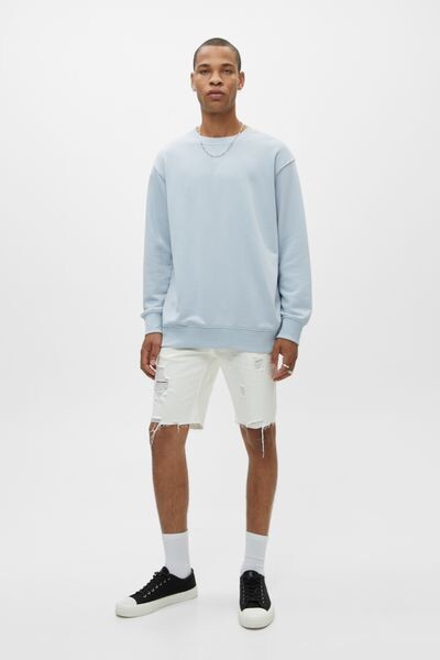 

Джинсовые шорты-бермуды с бахромой по низу PULL&BEAR
