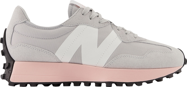 Кроссовки New Balance Wmns 327 'Light Aluminum Pink', серый кроссовки new balance w5740 light aluminum