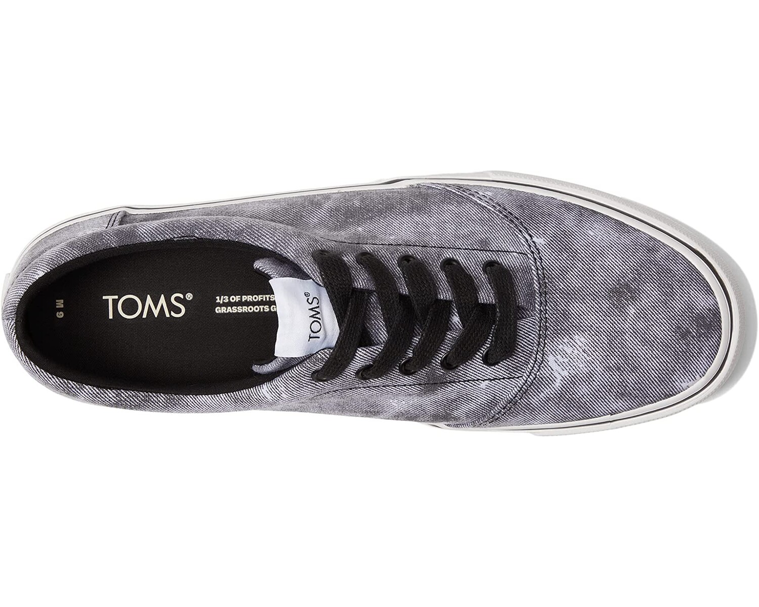 

Кроссовки Lace-Up Sneaker TOMS, черный