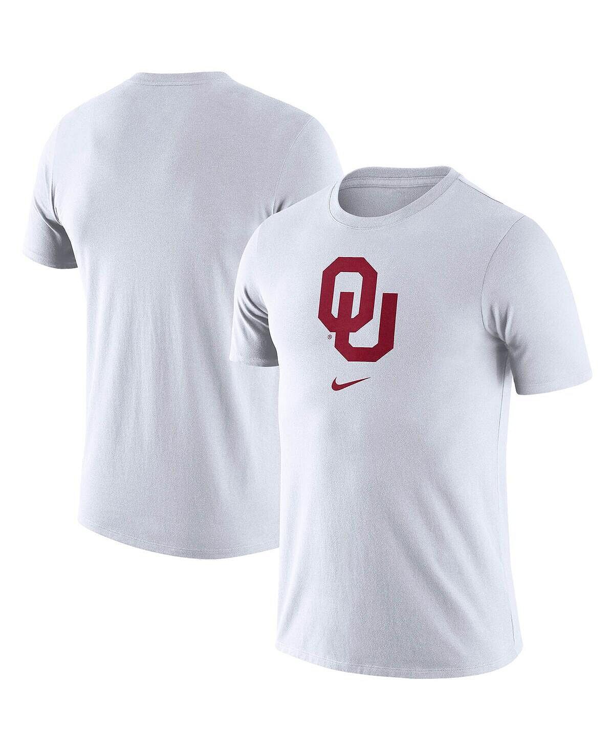 

Мужская белая футболка с логотипом oklahoma sooners essential Nike, белый