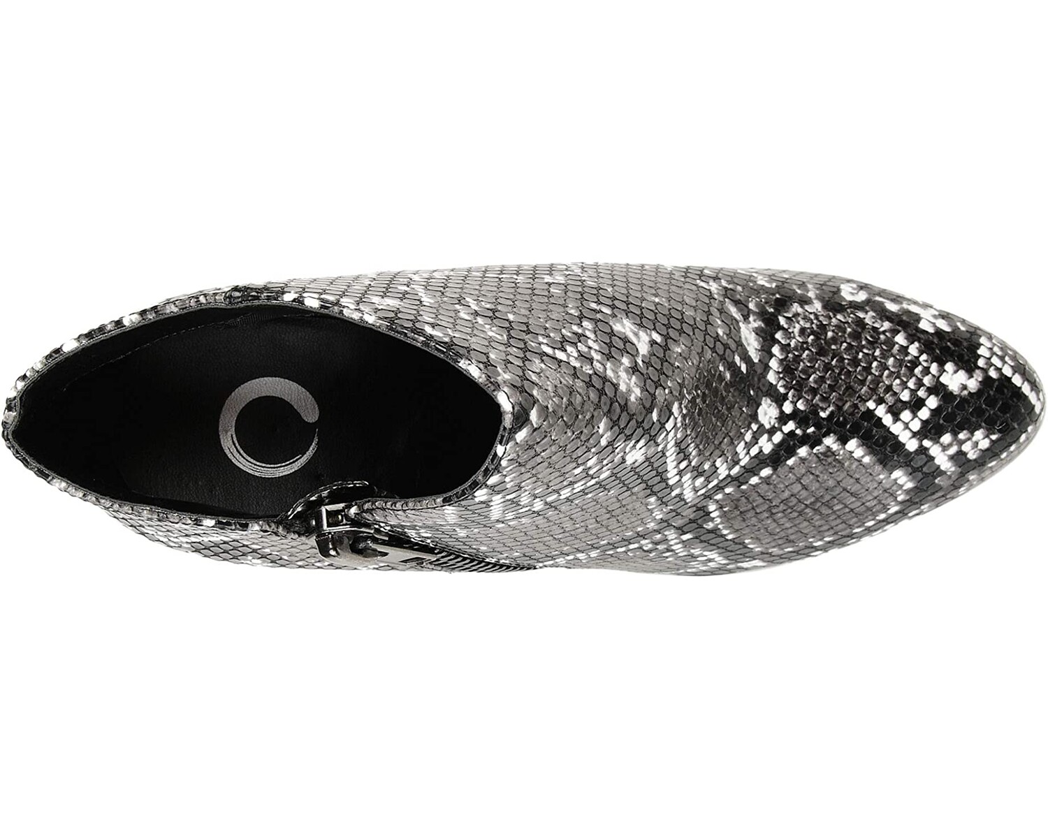 

Ботинки Comfort Foam Glam Wedge Bootie Journee Collection, змея