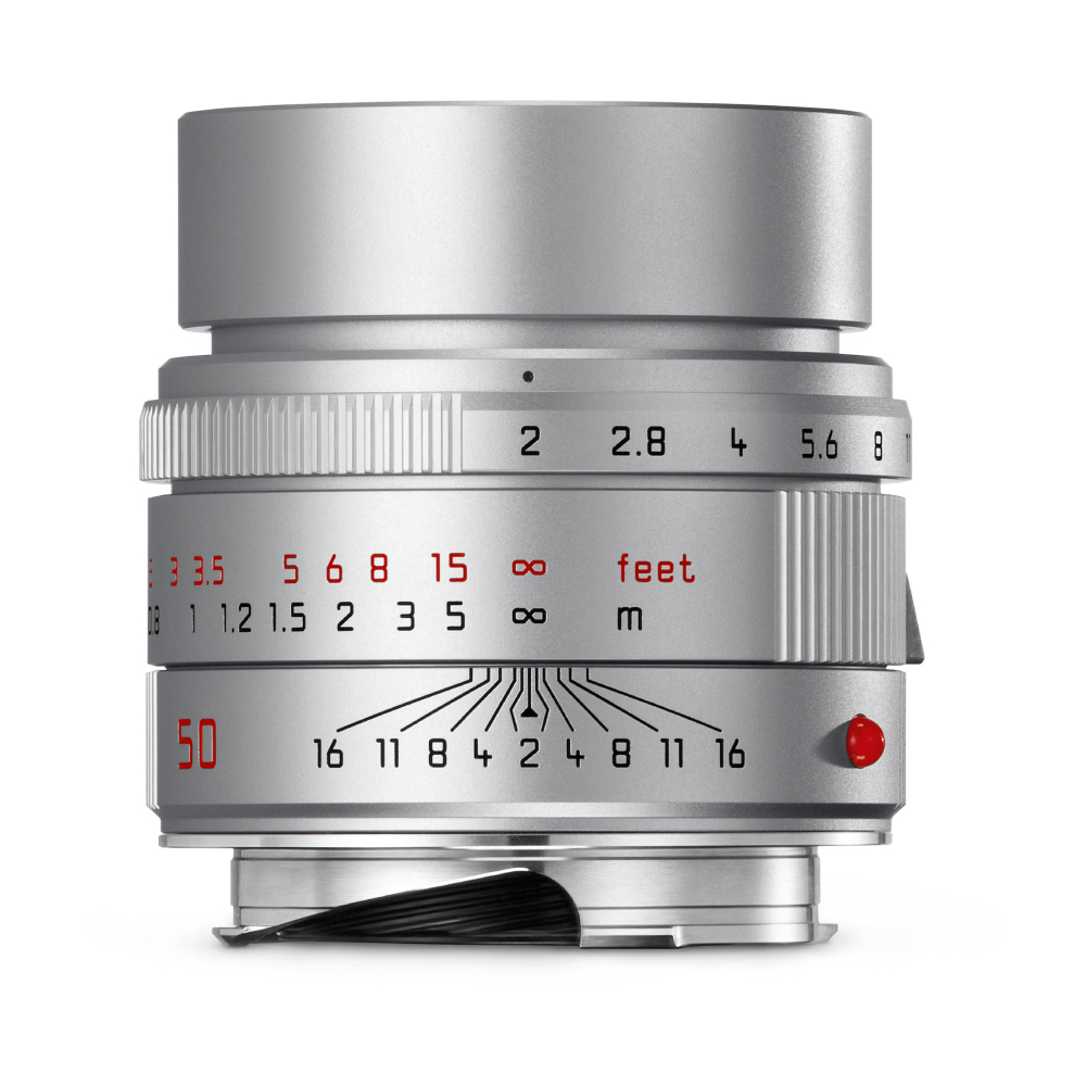 Объектив Leica APO-Summicron-M 50mm f/2 ASPH Lens, Байонет Leica M, серебристый lm lt lens adapter ring converter for leica m l m to leica t l t t type camera