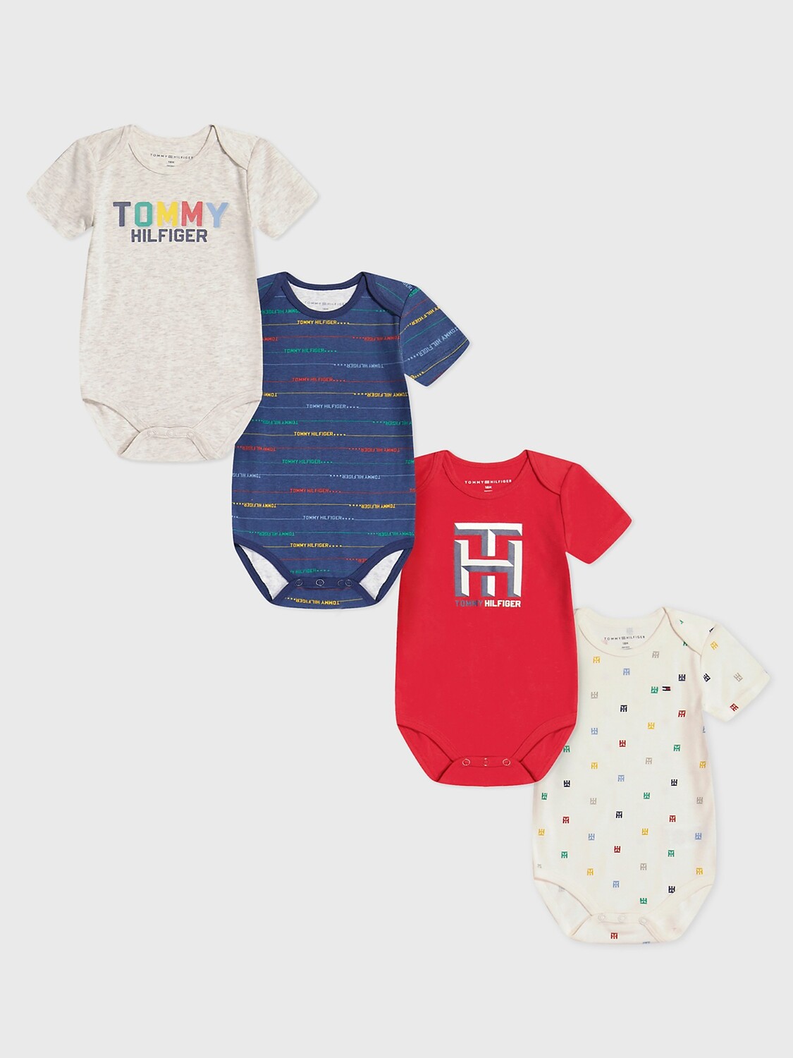 

Боди для детей 4pk Tommy Hilfiger, ассорти