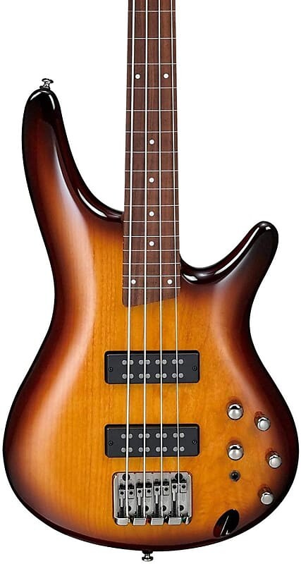 

Ibanez SR370E Безладовый - Brown Burst SR370E Fretless -
