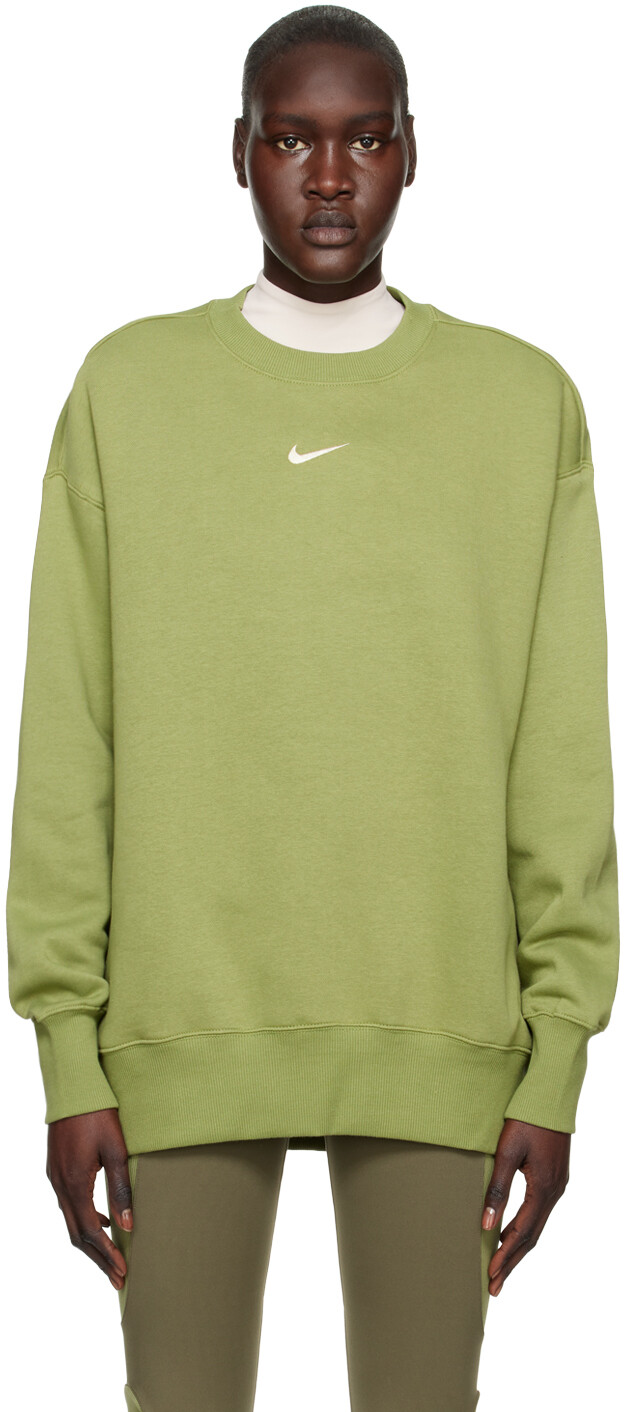 

Зеленая толстовка с фениксом Nike
