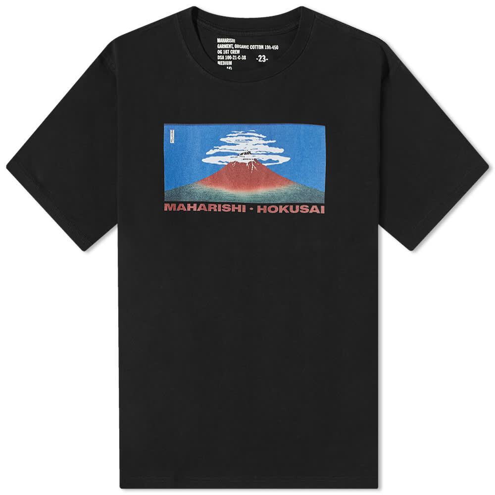 

Футболка Maharishi Hokusai U.A.P. Tee, Черный