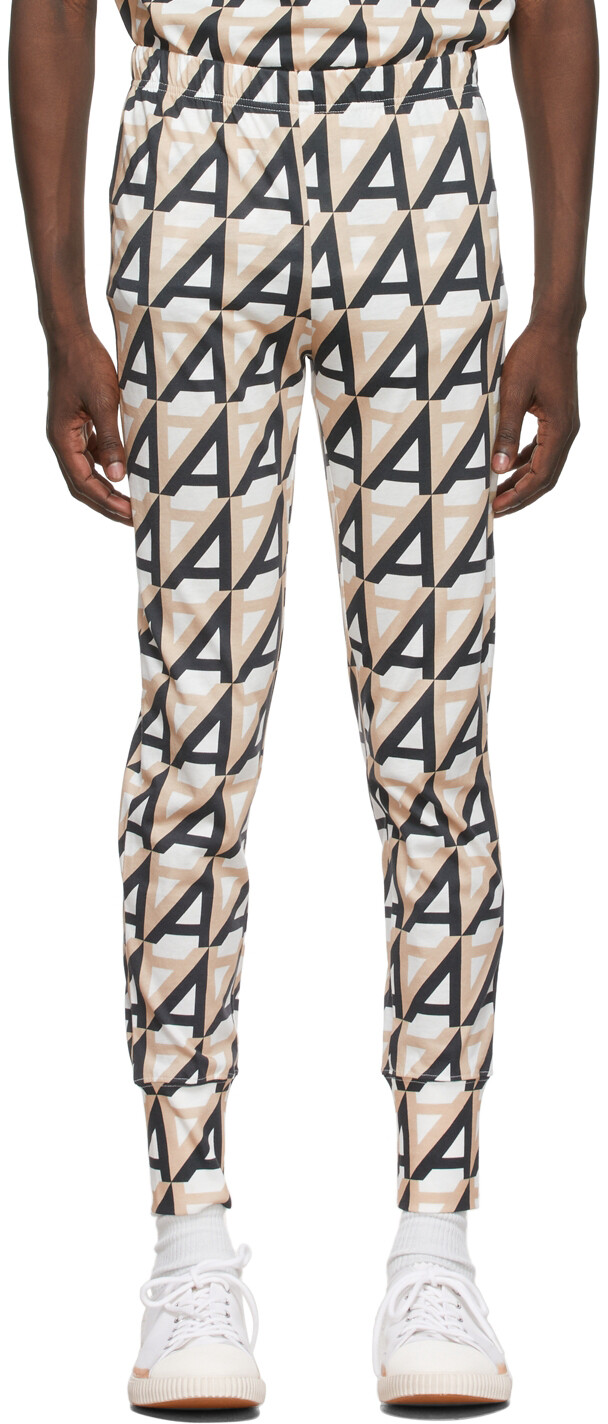

Спортивные штаны с многоцветным узором Dries Van Noten