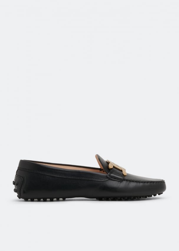 

Лоферы TOD'S Kate Gommino driving loafers, черный