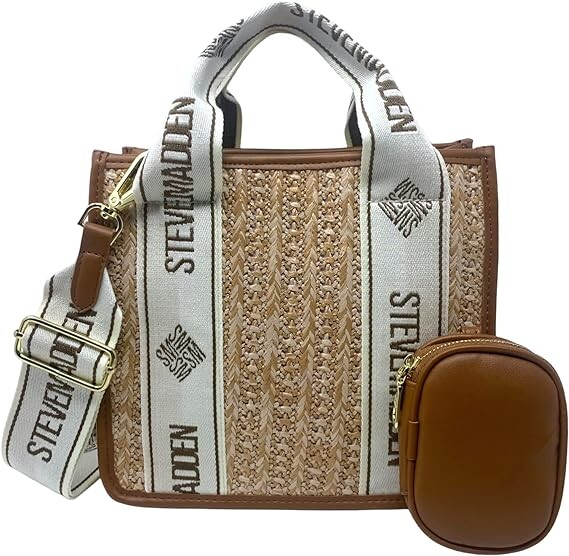 

Сумка-трансформер Steve Madden Bwebber, коньяк мульти