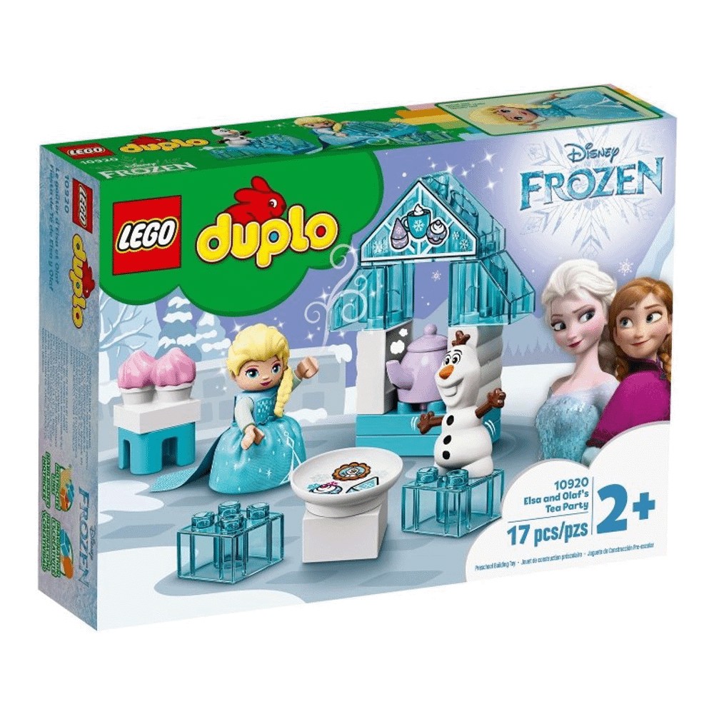 цена Конструктор LEGO DUPLO Disney Princess 10920 Чаепитие у Эльзы и Олафа