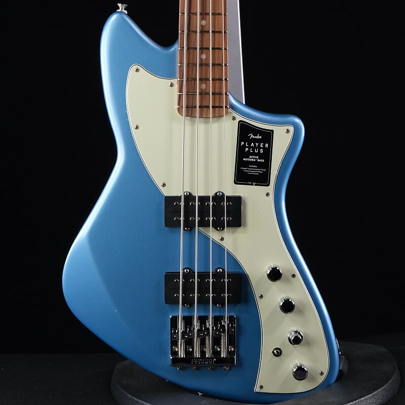 

Fender Player Plus Active Meteora Bass - Opal Spark с накладкой на гриф Pau Ferro PP ACTV METEORA BASS PF OSPK