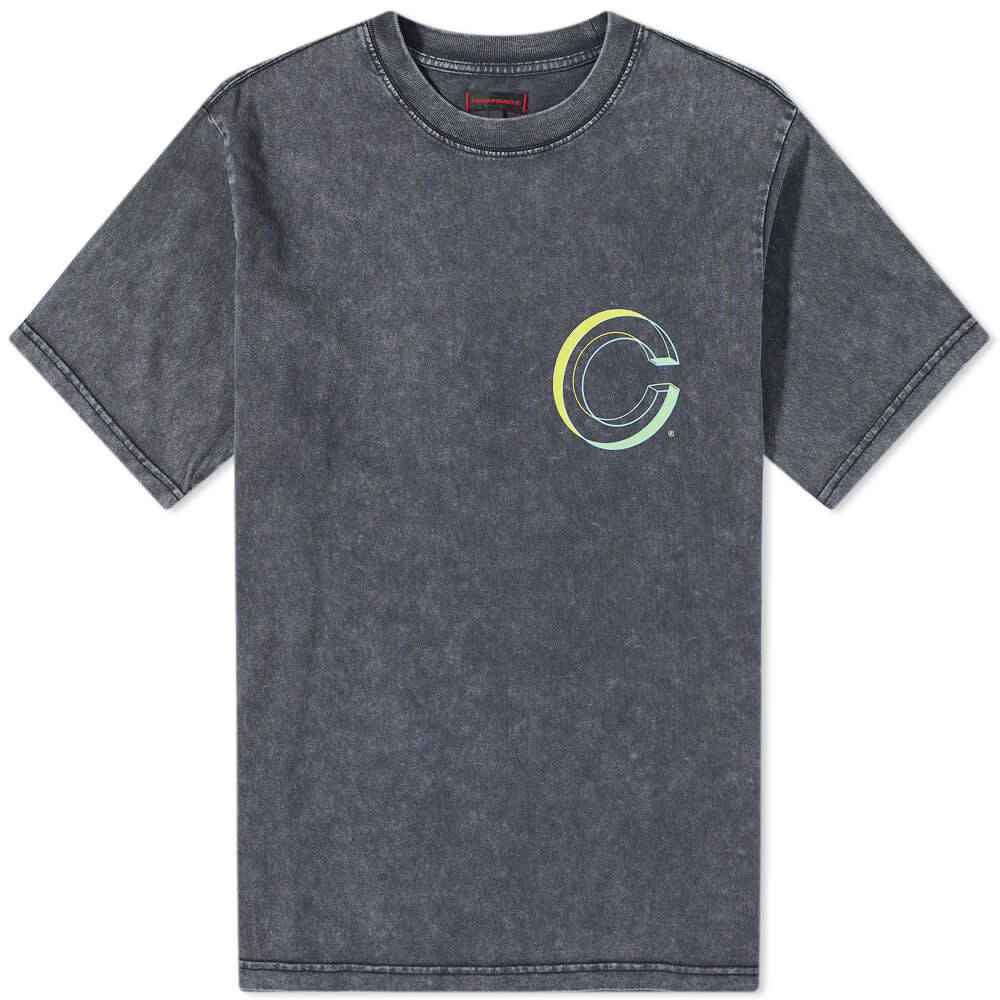 

Футболка с логотипом Acid Wash Globe CLOT