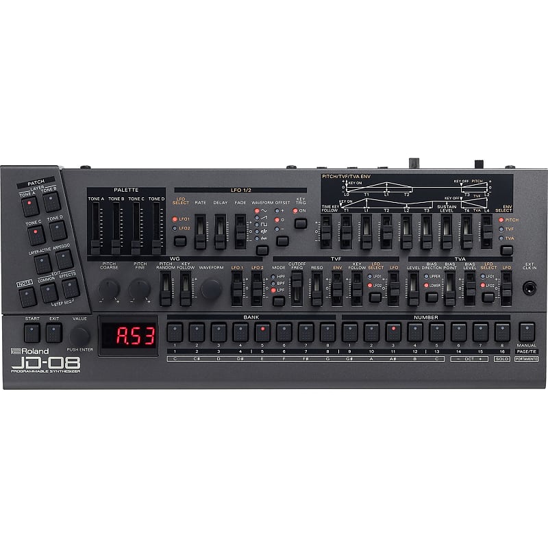 Roland JD-08 Boutique Series JD-800 Модуль полифонического синтезатора с эффектами