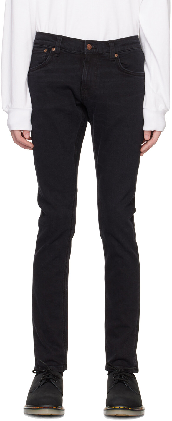

Черные джинсы Grim Tim Nudie Jeans