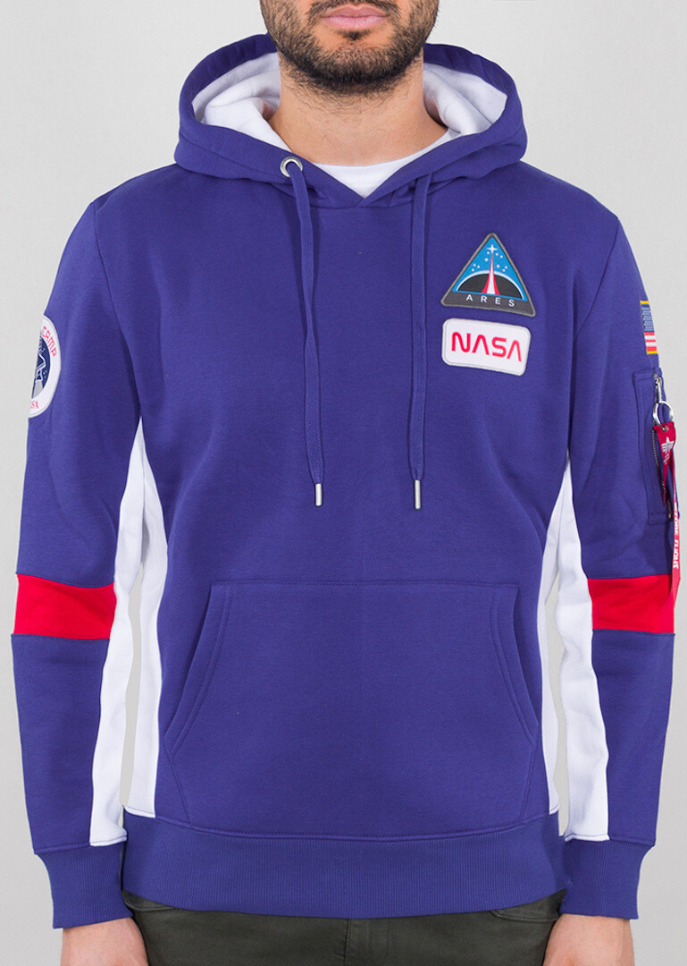 

Балахон Alpha Industries Space Camp, темно-синий