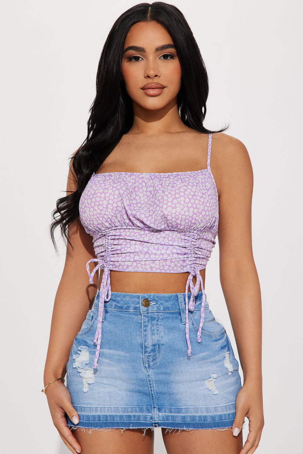 

Топ Fashion Nova WC42537AP, фиолетовый
