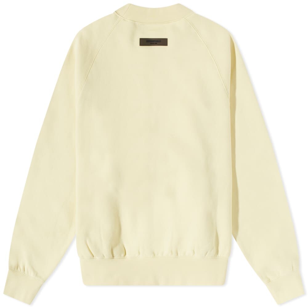 

Толстовка Fear of God ESSENTIALS Logo Crew Neck Sweat
