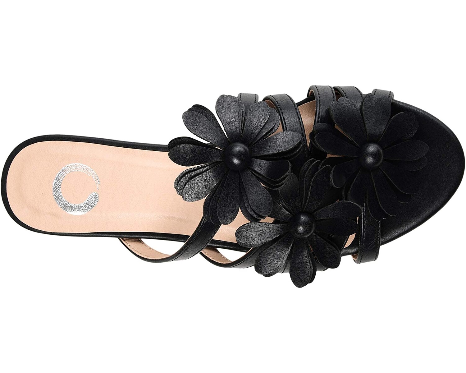 

Сандалии Dolliah Slide Journee Collection, черный